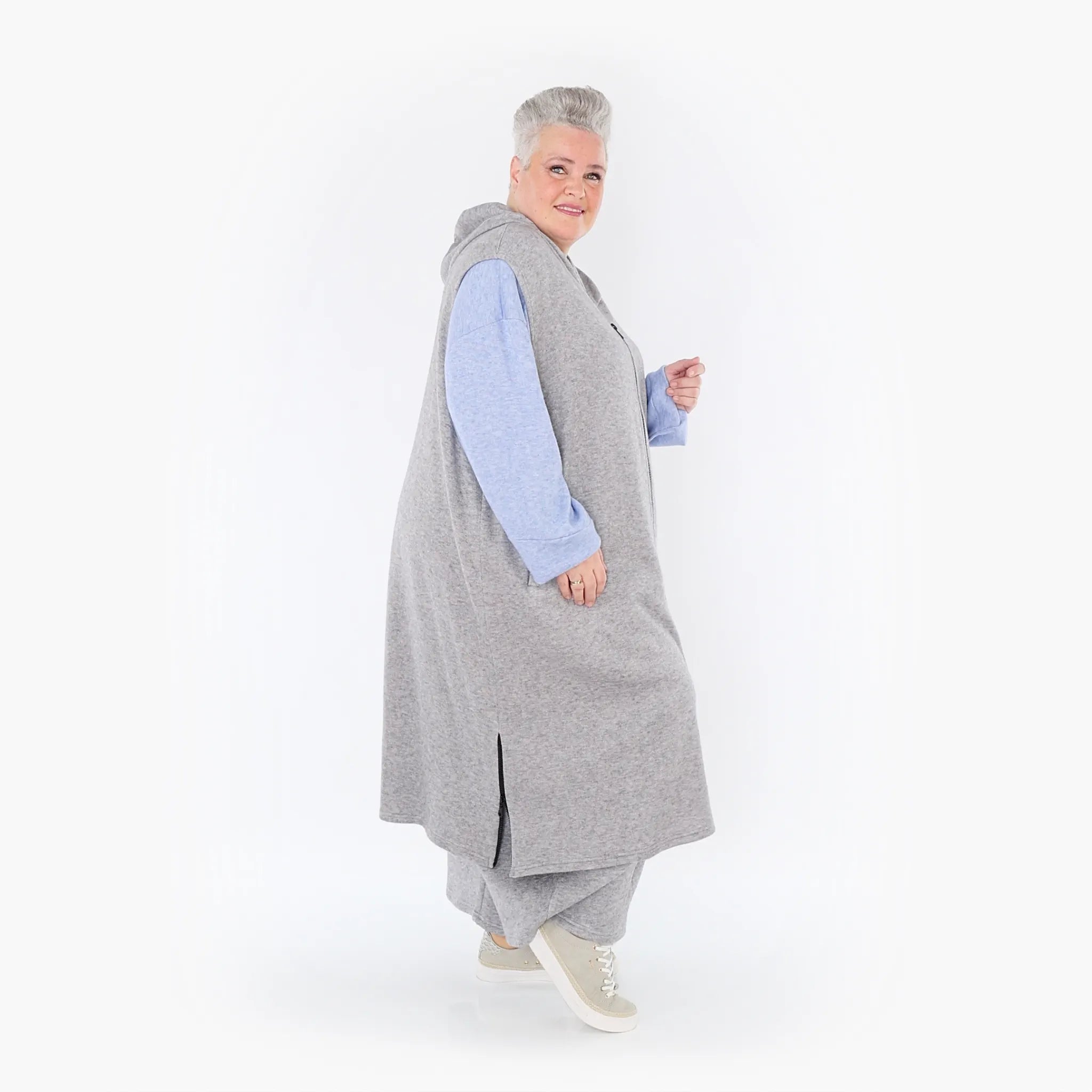 AKH Fashion Weste 6879 SoftEmbrace, Hellgrau