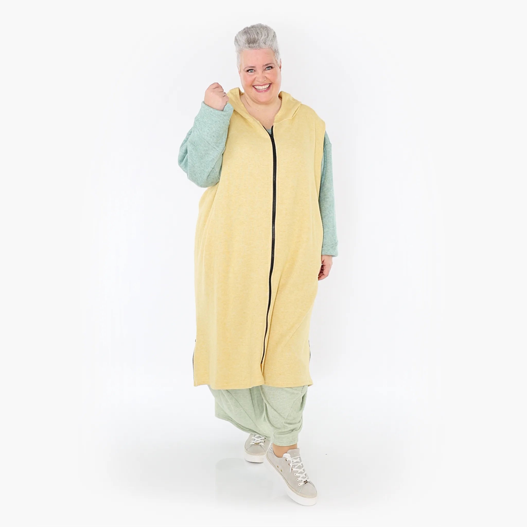 AKH Fashion Weste 6879 SoftEmbrace, LimeGelb