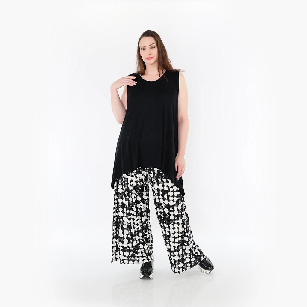 AKH Fashion Hose 6720 Ariah, Schwarz/Weiß