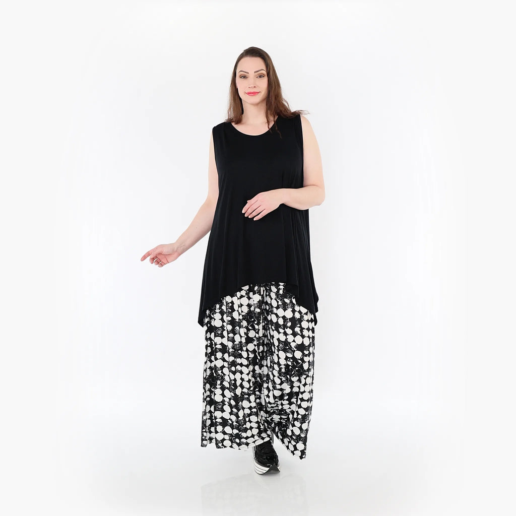 AKH Fashion Hose 6720 Ariah, Schwarz/Weiß