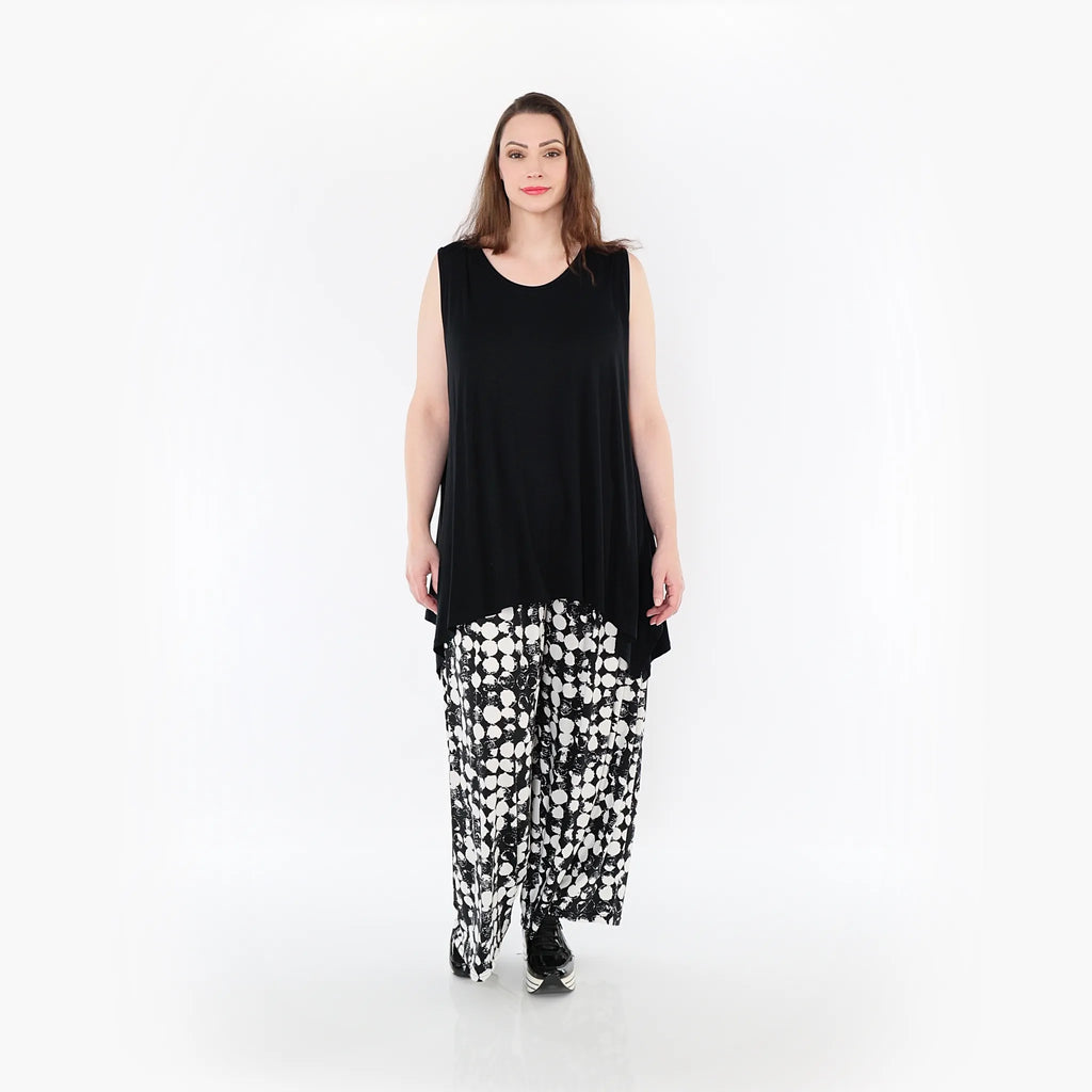 AKH Fashion Hose 6720 Ariah, Schwarz/Weiß