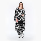 AKH 7026 Big Shirt, Black and White