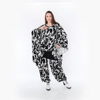 AKH 7026 Big Shirt, Black and White
