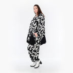 AKH Fashion Jacke 7027 Tamia, Schwarz/Weiß