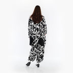AKH Fashion Jacke 7027 Tamia, Schwarz/Weiß