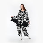 AKH Fashion Jacke 7027 Tamia, Schwarz/Weiß