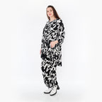 AKH Fashion Shirt 7028 Tamia, Schwarz/Weiß