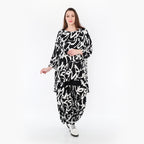AKH Fashion Shirt 7028 Tamia, Schwarz/Weiß