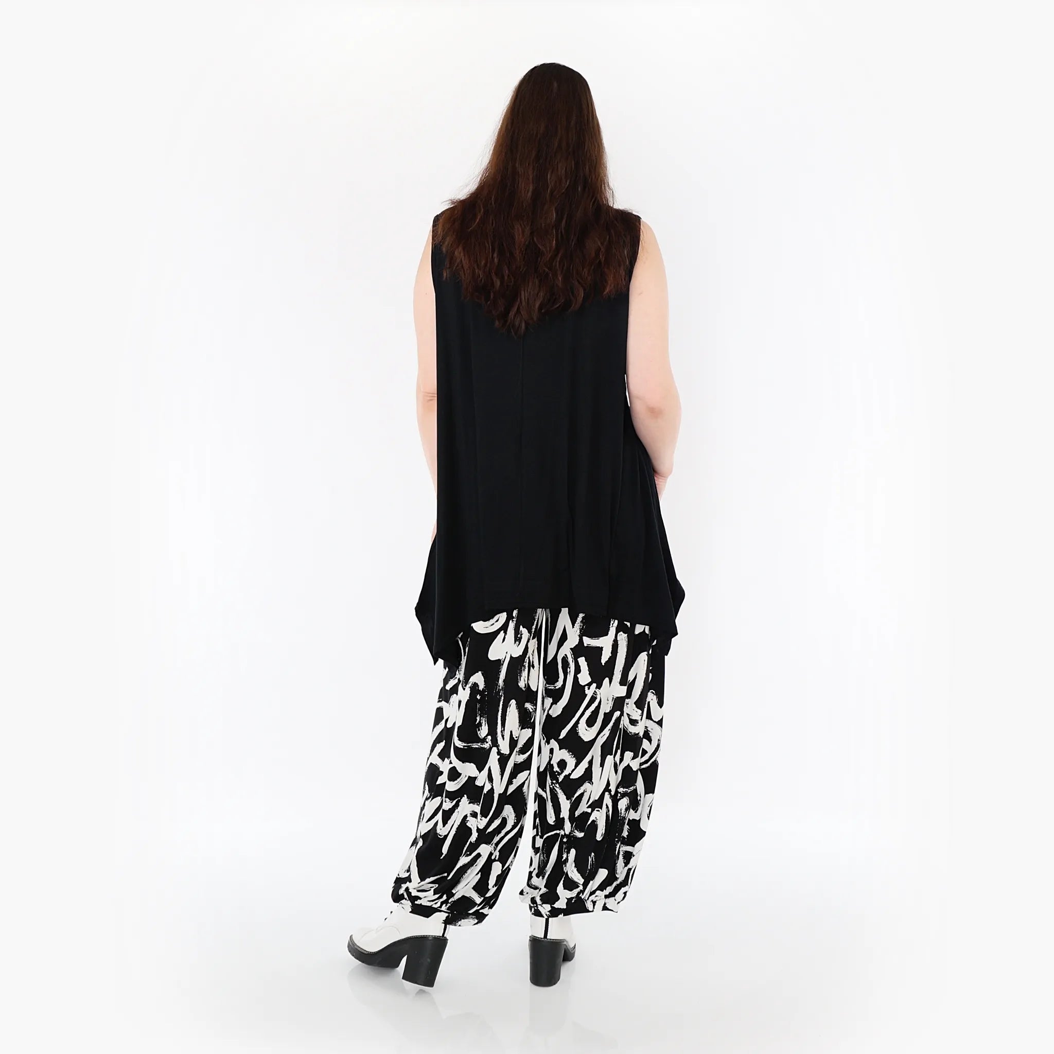 AKH Fashion Hose 8067 Tamia, Schwarz/Weiß