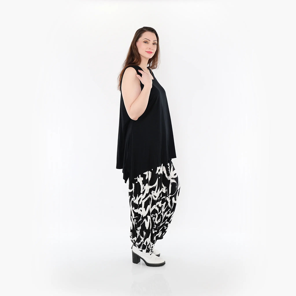 AKH Fashion Hose 8067 Tamia, Schwarz/Weiß