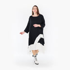 AKH 7024 Dress, Black and White