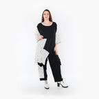 AKH Fashion Shirt 6894 Adelina, Schwarz/Weiß