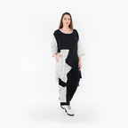 AKH Fashion Shirt 6894 Adelina, Schwarz/Weiß