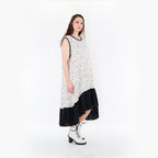 AKH Fashion Kleid 7023 Adelina, Schwarz/Weiß