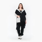 AKH 7025 Jacket, Black and White