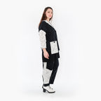AKH 7025 Jacket, Black and White