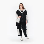 AKH 7025 Jacket, Black and White