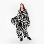 AKH Fashion Jacke 6070 Liora, Ecru/Schwarz
