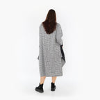 Robe AKH 2088, noire et blanche