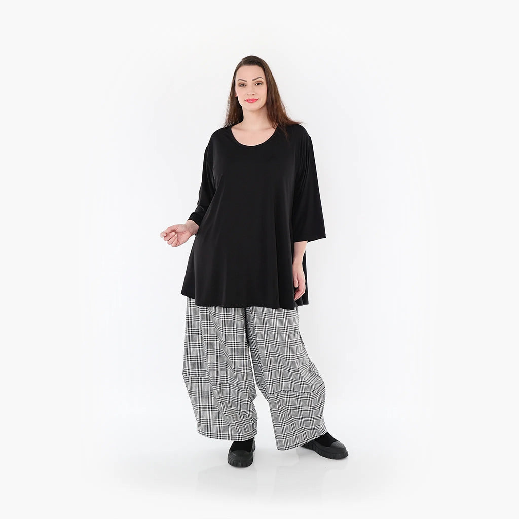 AKH 7032 Hose, Schwarz-Weiß