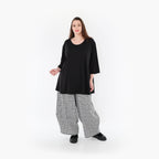 AKH 7032 Hose, Schwarz-Weiß