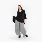 AKH 7032 Hose, Schwarz-Weiß