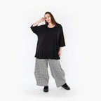 AKH 7032 Hose, Schwarz-Weiß