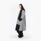 AKH Fashion Mantel 7034 Dominion, Schwarz/Weiß