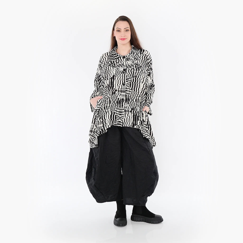 Veste AKH 7038, écru-noir