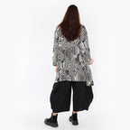 Veste AKH 7038, écru-noir