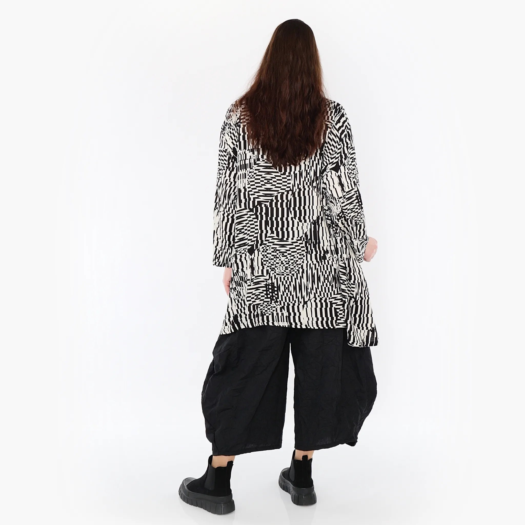 Veste AKH 7038, écru-noir