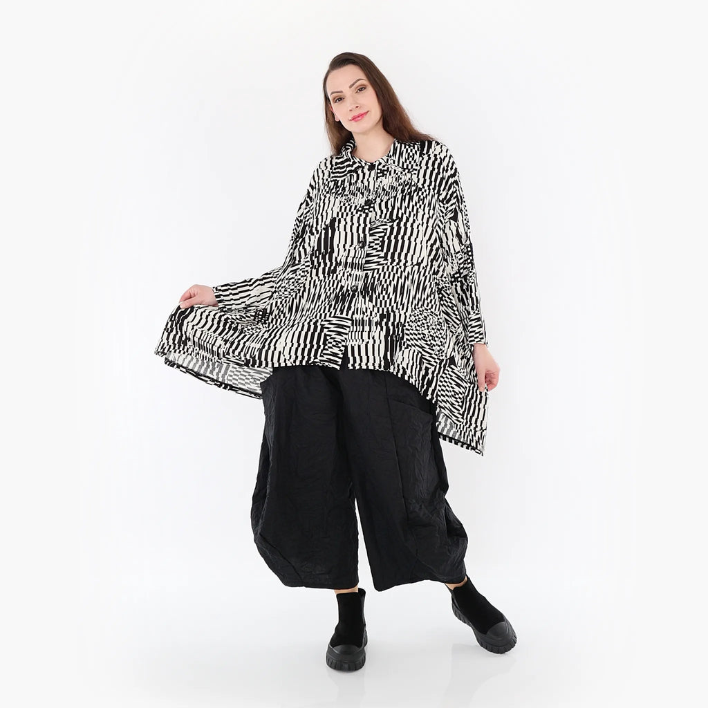 Veste AKH 7038, écru-noir