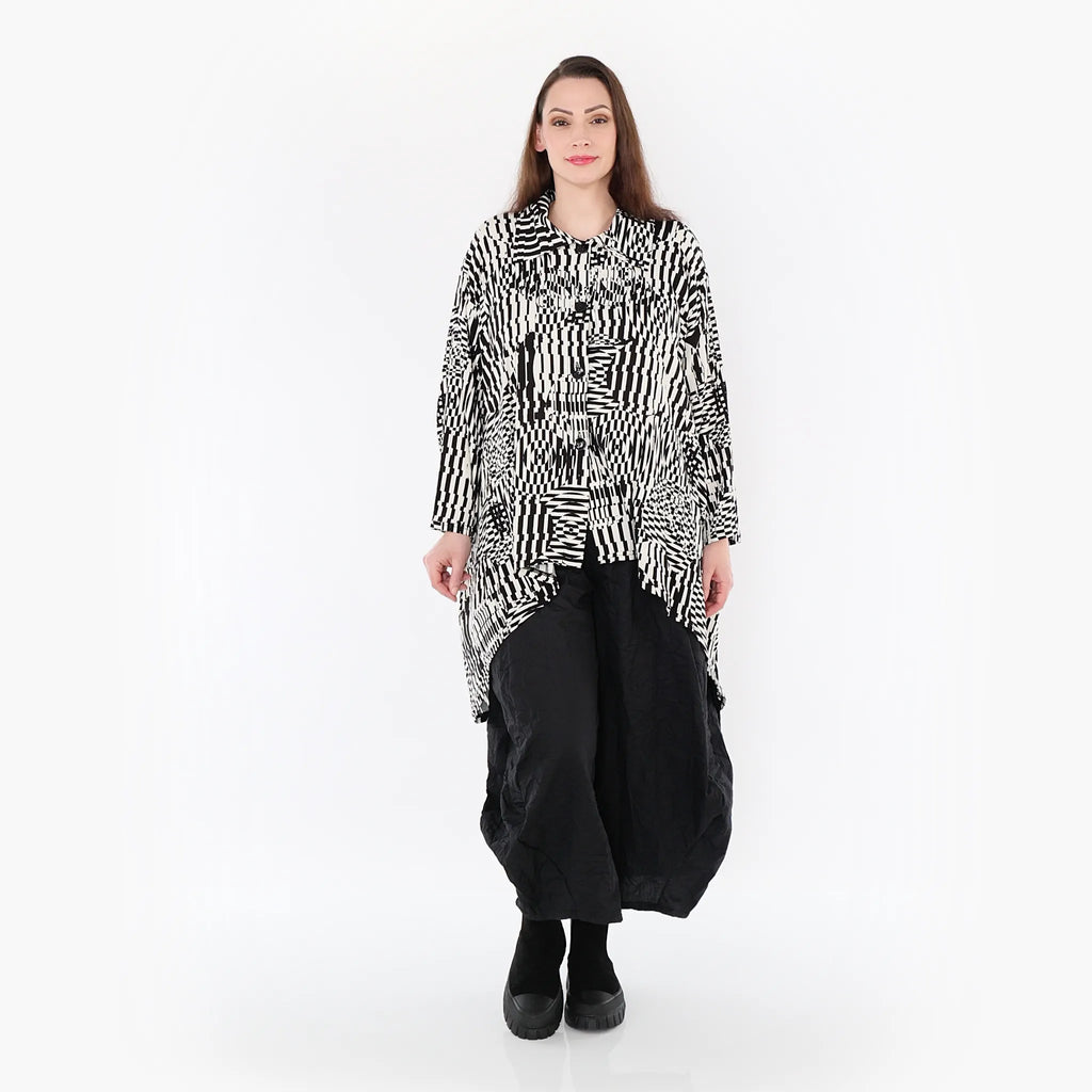 Veste AKH 7038, écru-noir