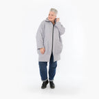AKH Fashion 6550 Jacket, Light Grey
