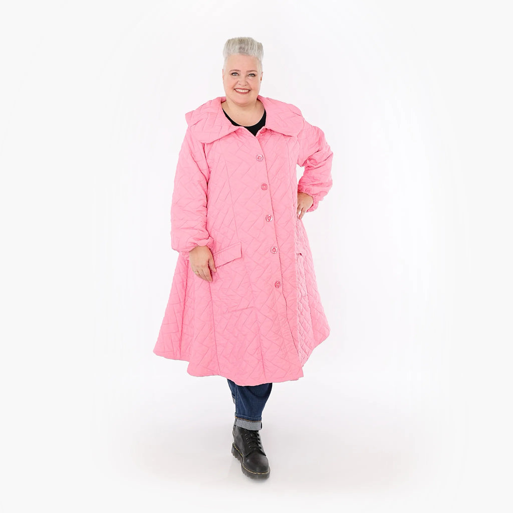 AKH Fashion 7034 Coat, Pink