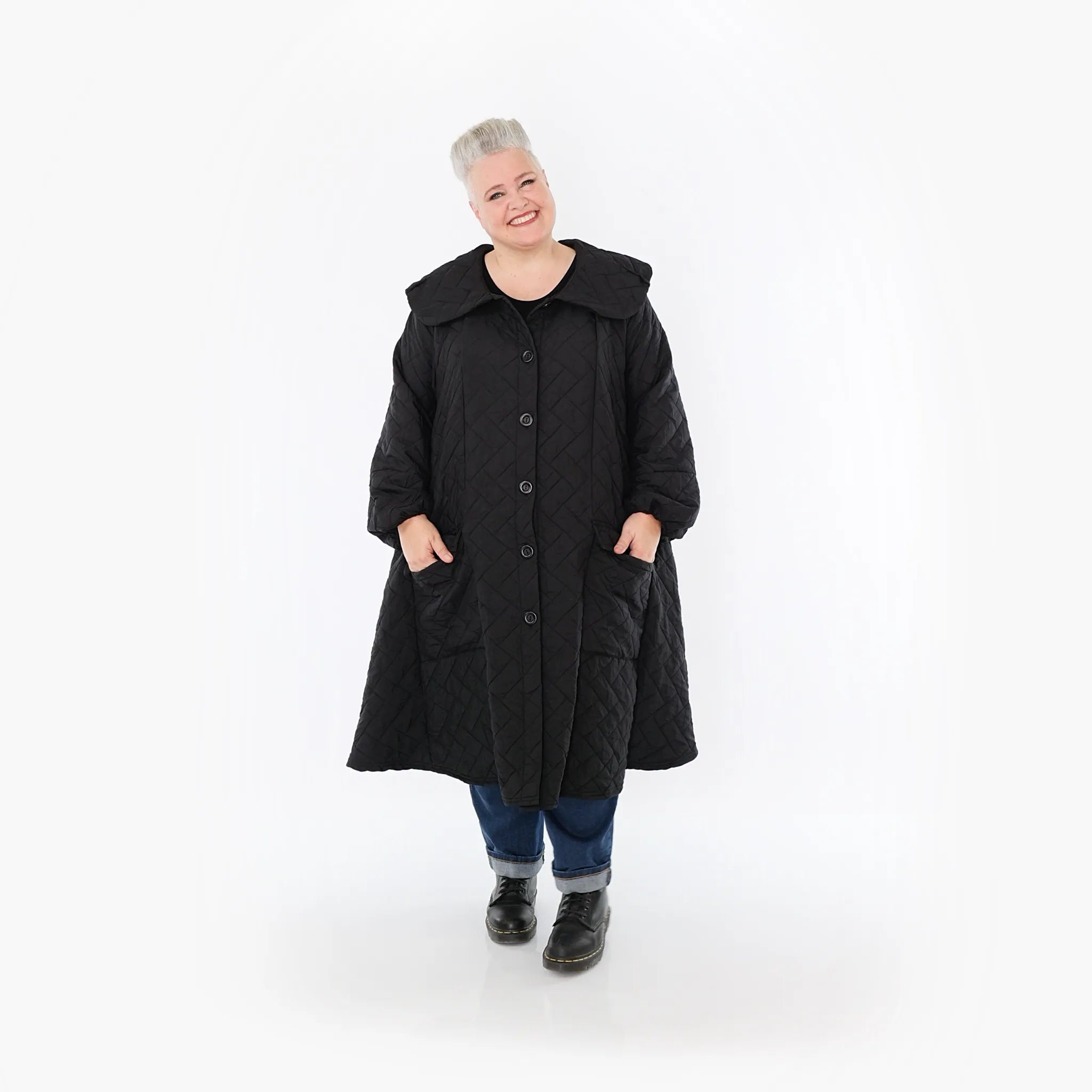 AKH Fashion Mantel 7034 Mirage, Schwarz