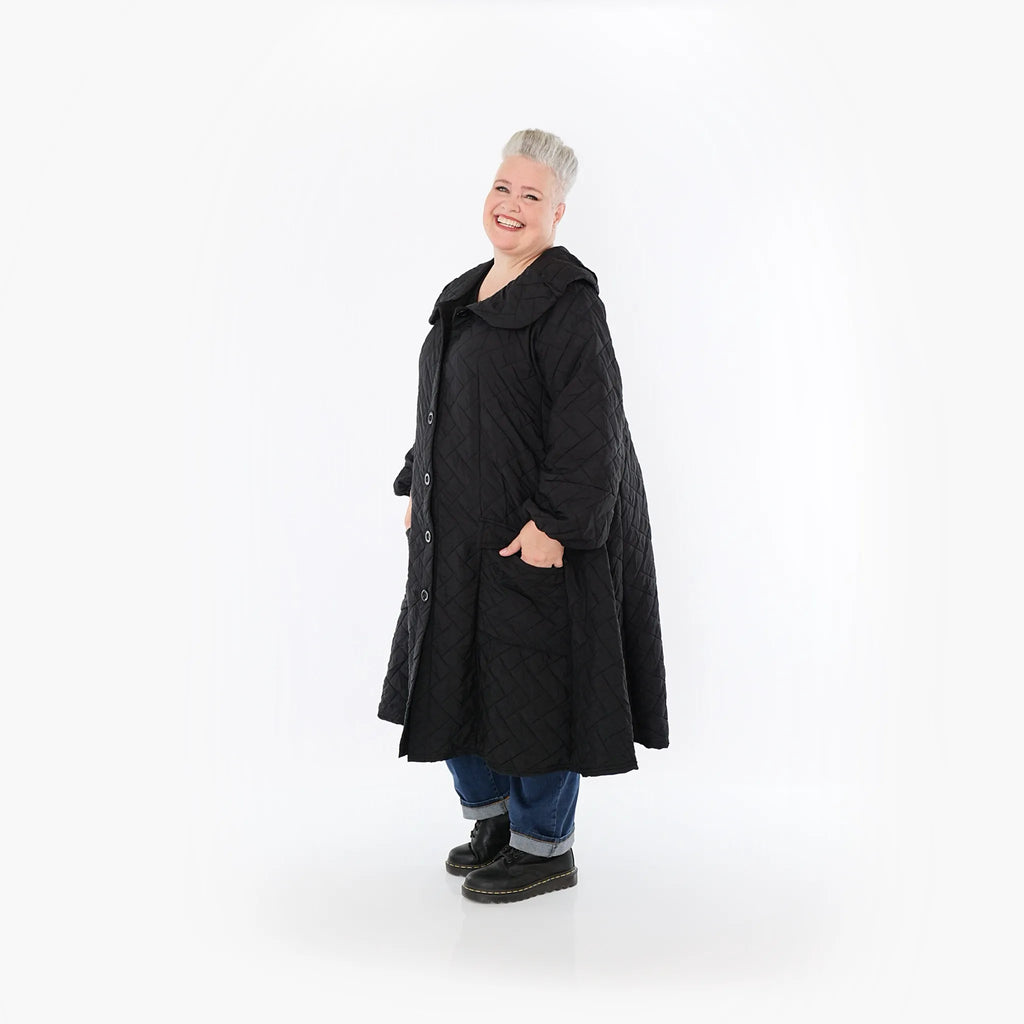 AKH Fashion Mantel 7034 Mirage, Schwarz