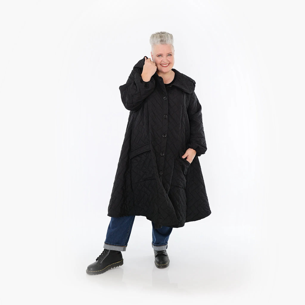 AKH Fashion Mantel 7034 Mirage, Schwarz
