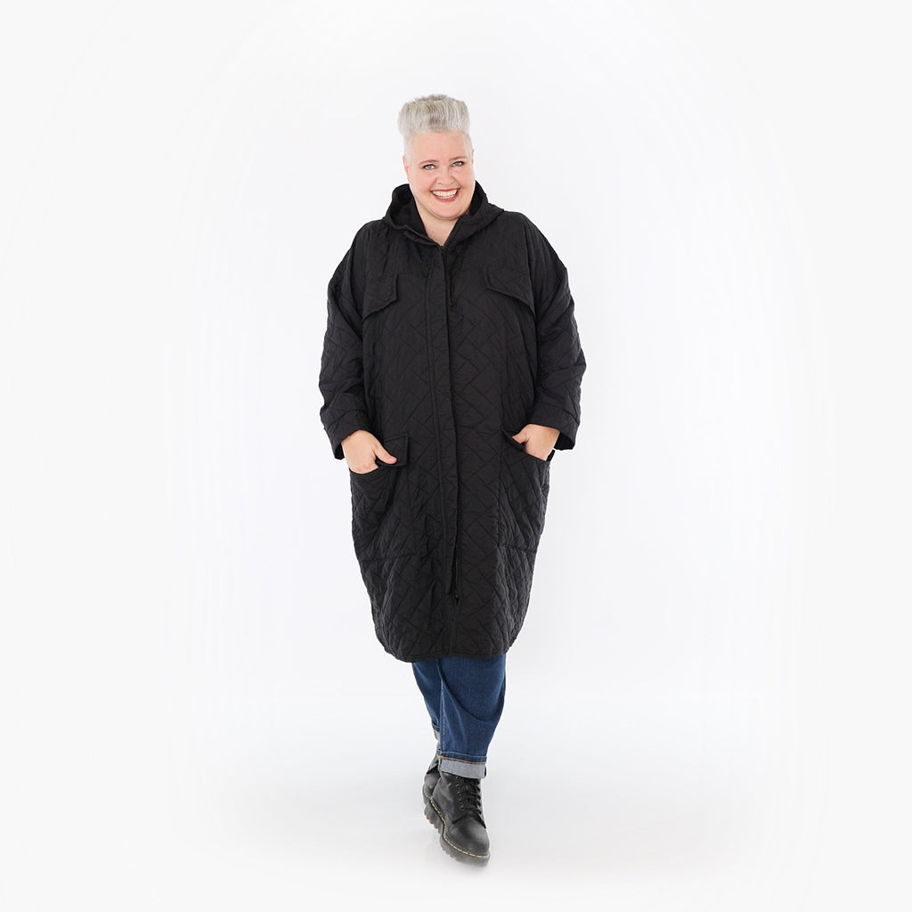 AKH Fashion Mantel 7044 Mirage, Schwarz