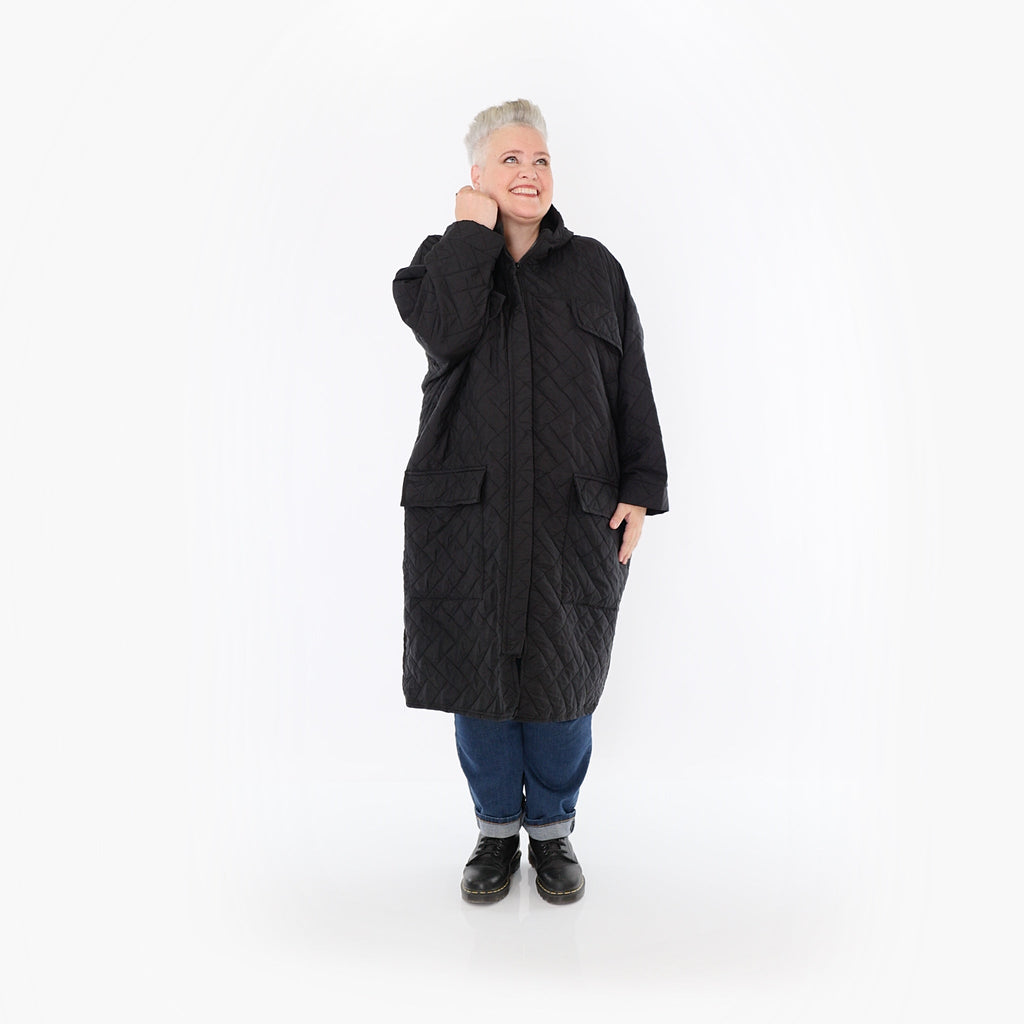 AKH Fashion Mantel 7044 Mirage, Schwarz
