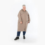 AKH Fashion 7044 coat, cognac