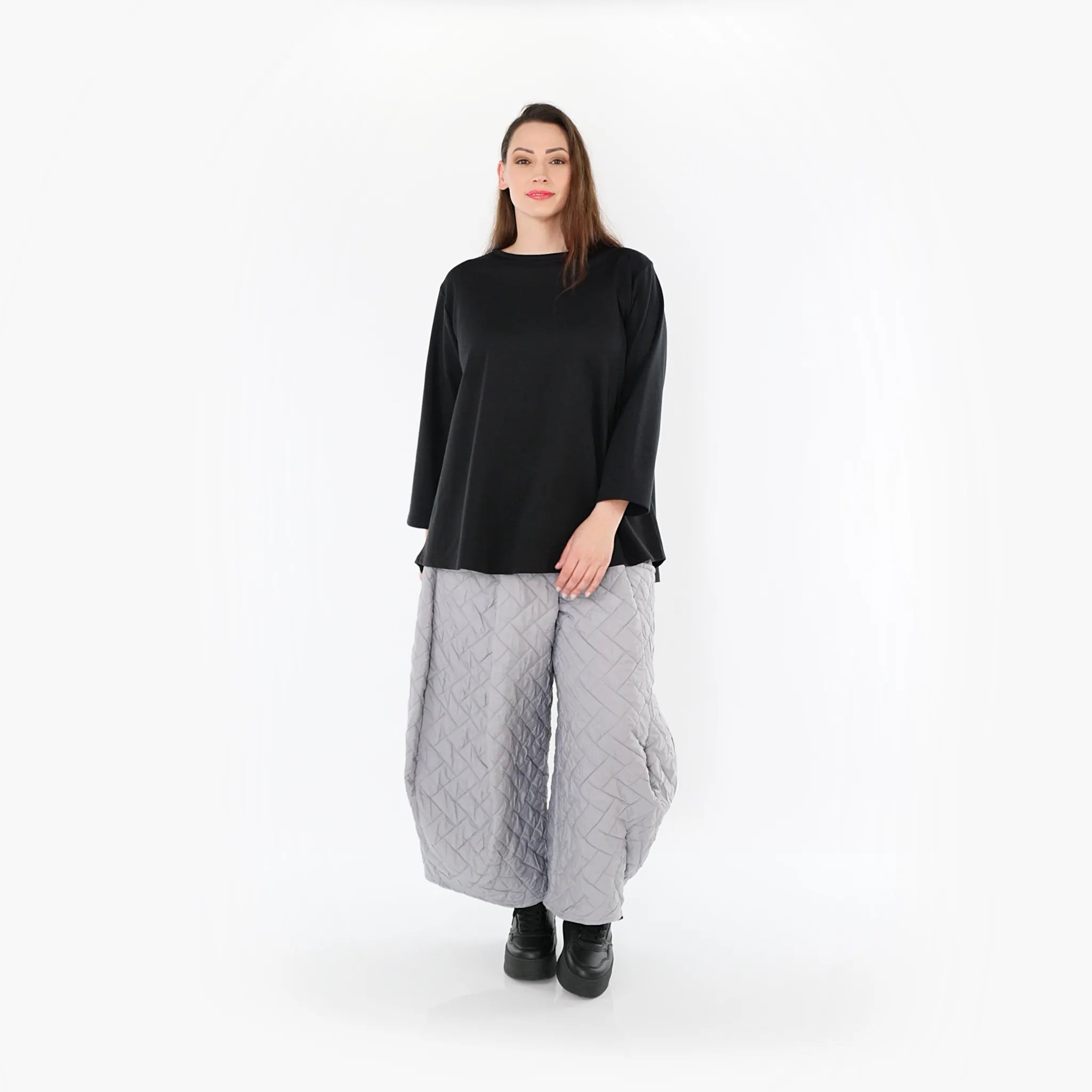 AKH Fashion 8069 Trousers, Light Grey
