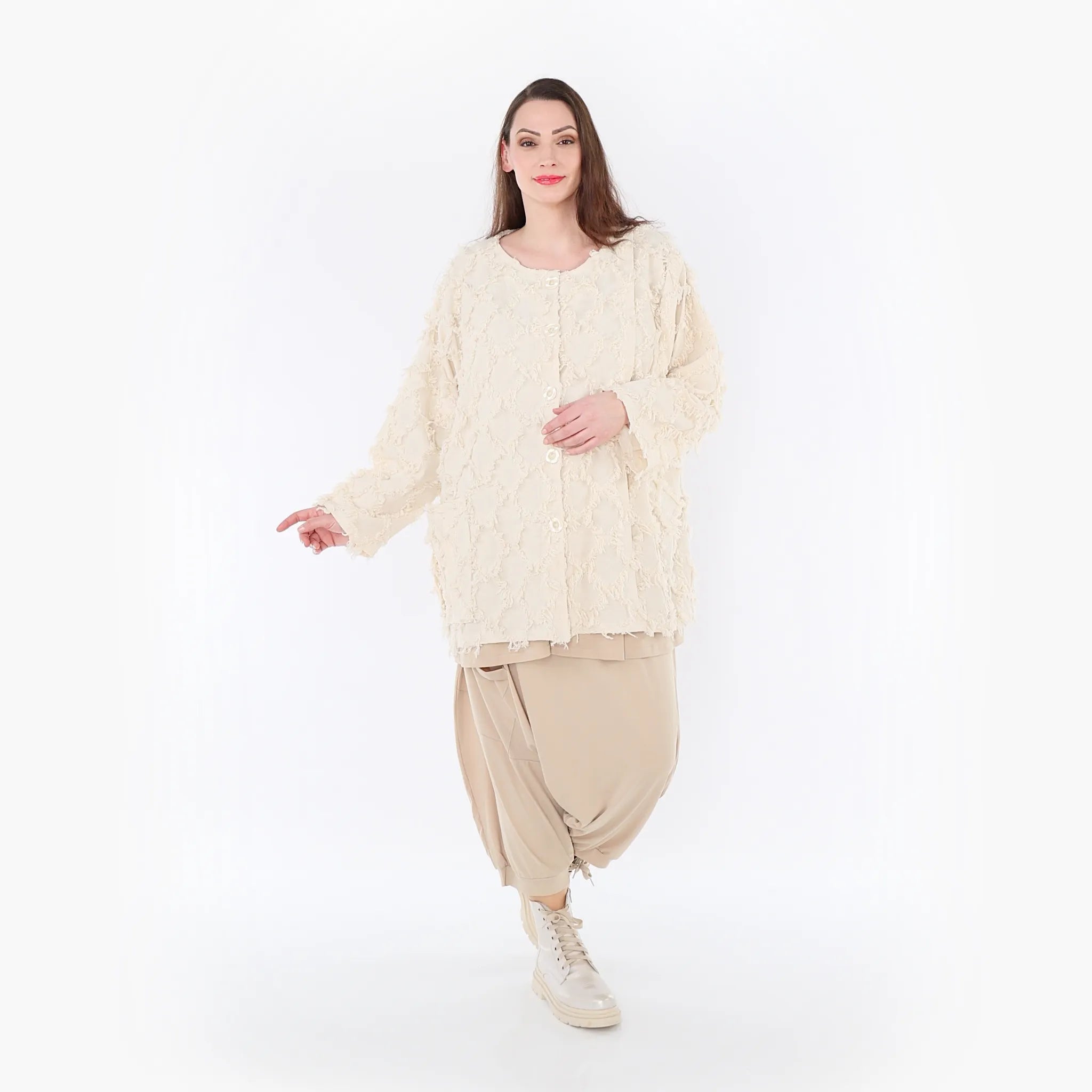 AKH Fashion Jacke 7039 DuneDenim, Beige