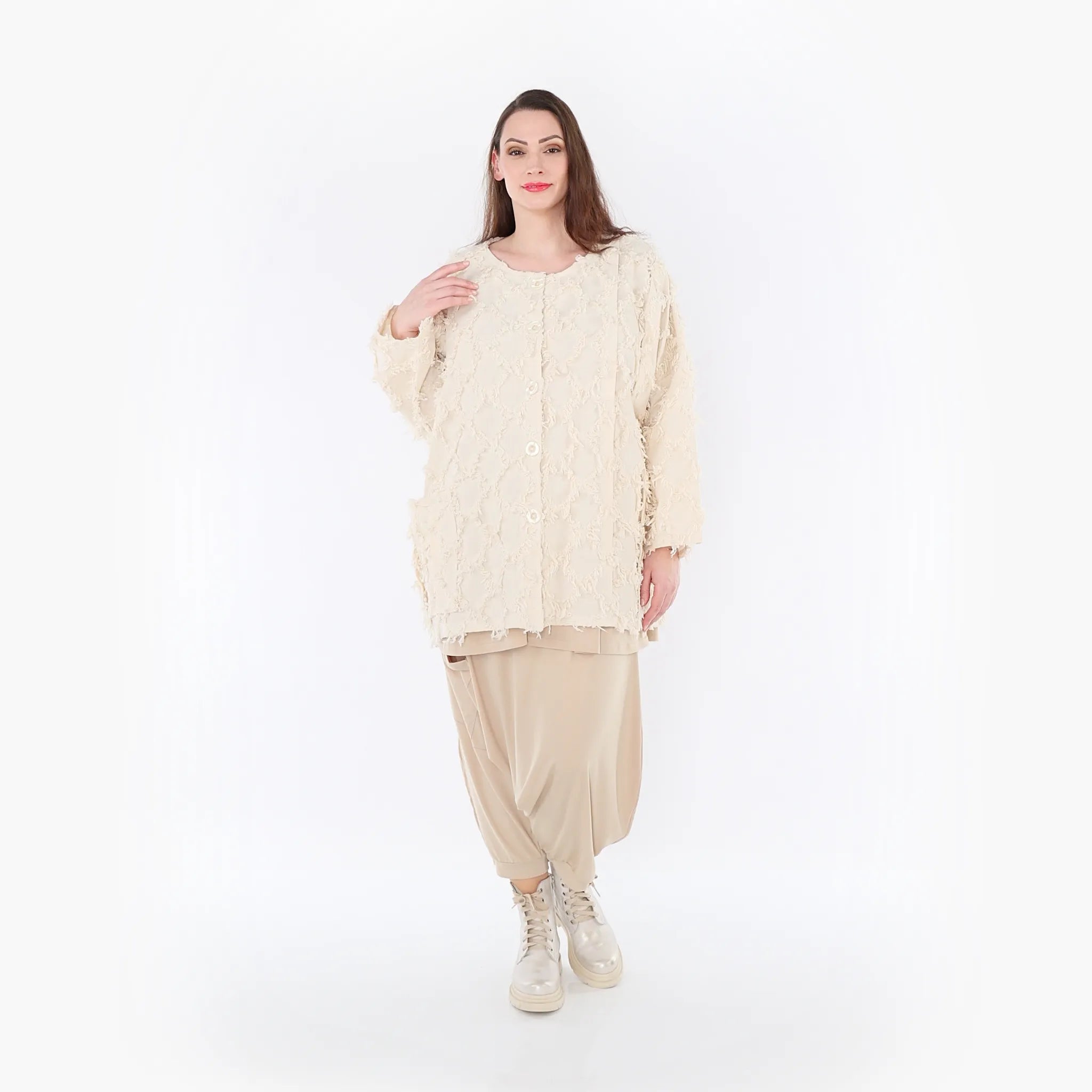 AKH Fashion Jacke 7039 DuneDenim, Beige