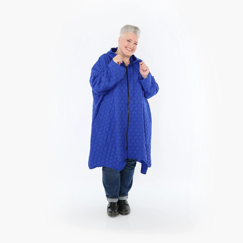 AKH Fashion Mantel 7043 Cloudy, Royalblau