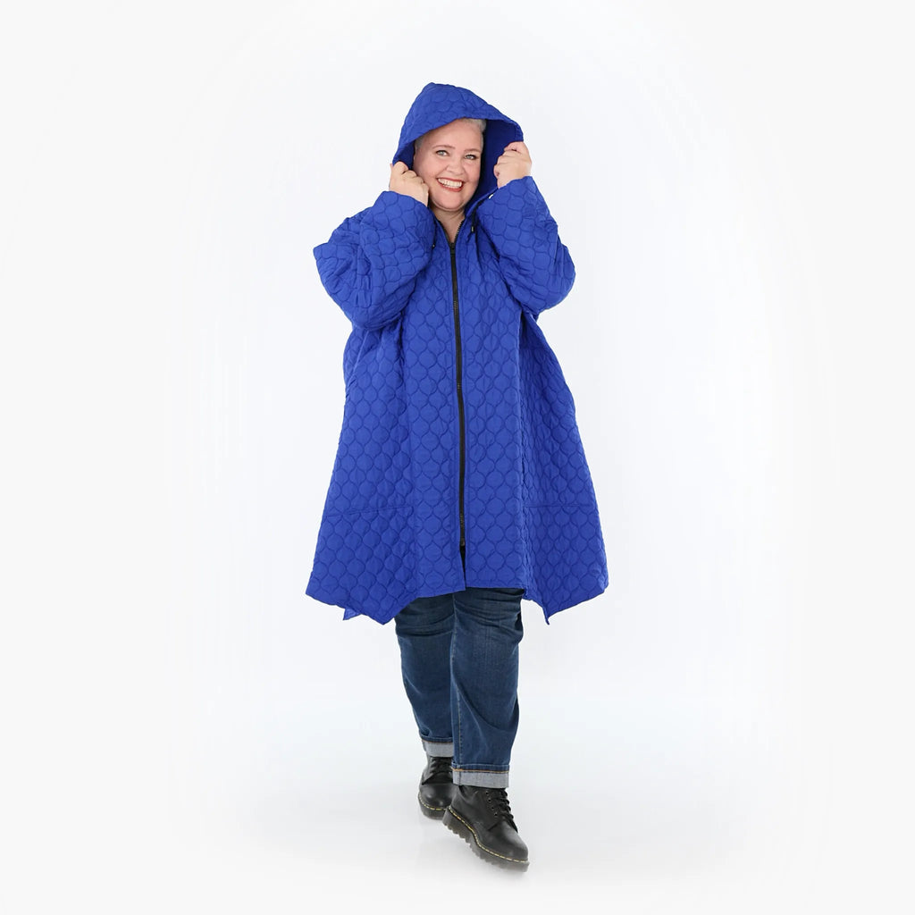 AKH Fashion Mantel 7043 Cloudy, Royalblau