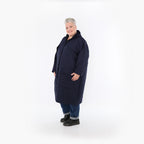 AKH Fashion Mantel 7044 Cloudy, Navy