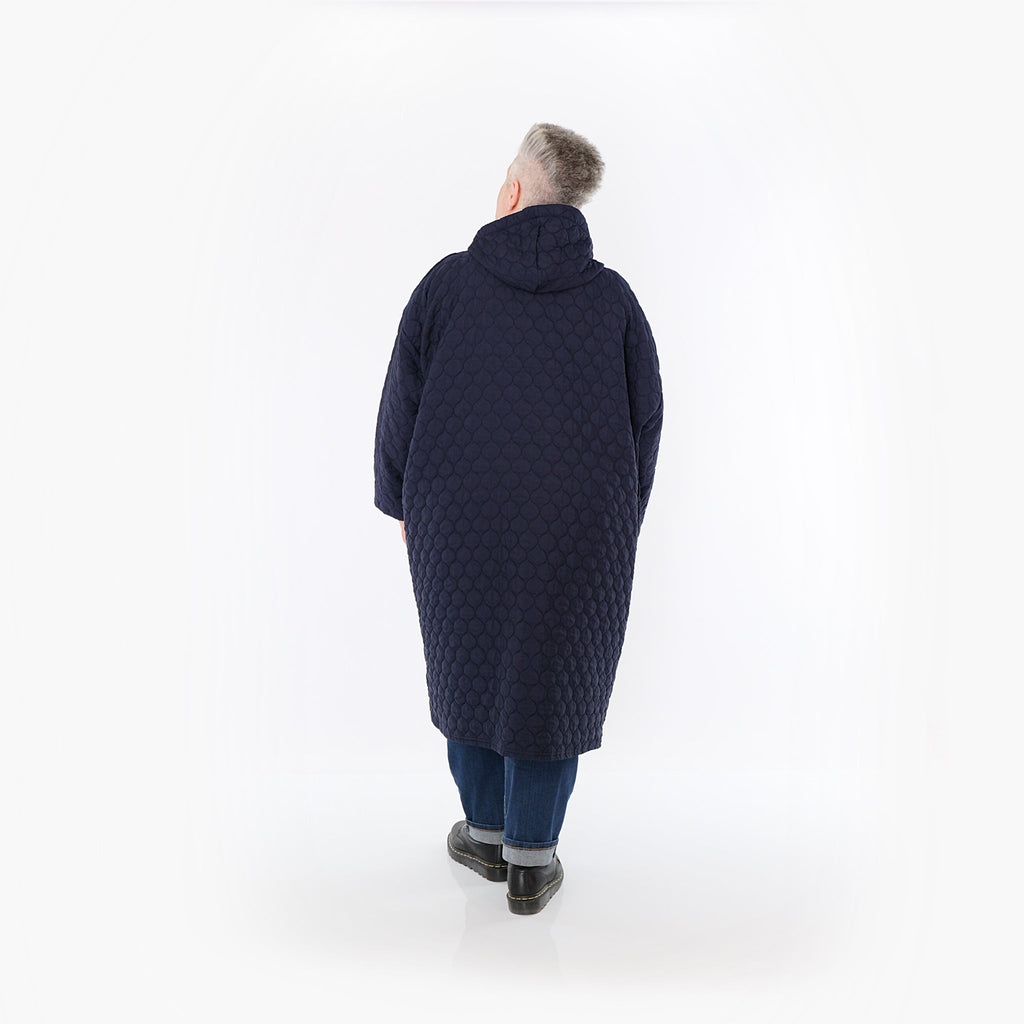 AKH Fashion Mantel 7044 Cloudy, Navy