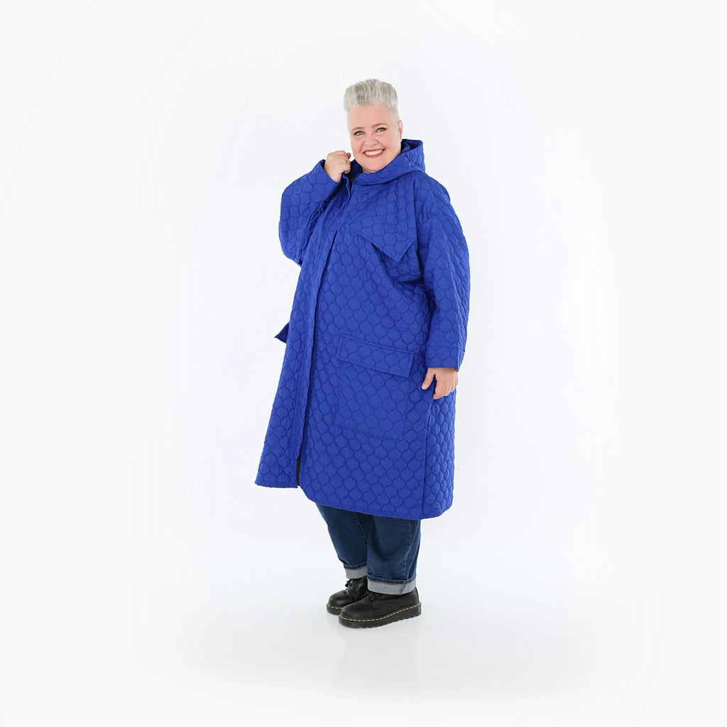 AKH Fashion 7044 coat, royal blue