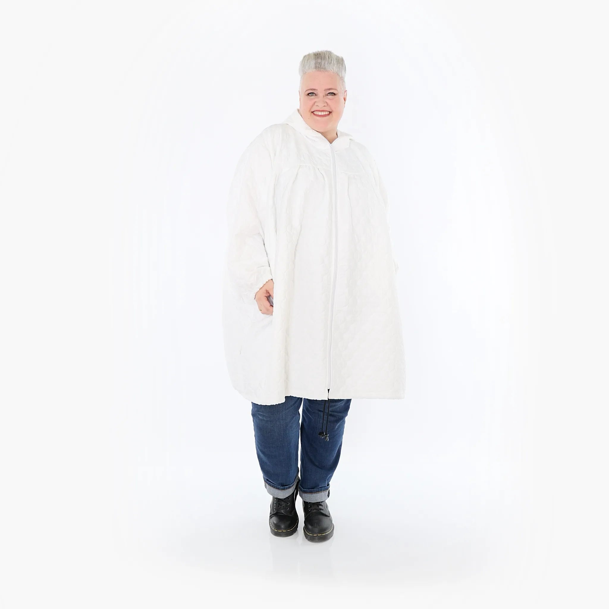 AKH Fashion Jacke 7045 Cloudy, Weiß